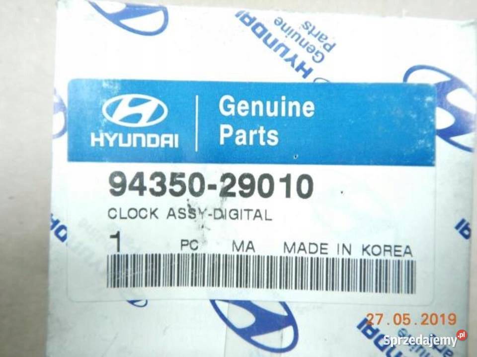 ZEGAREK LICZNIKA HYUNDAI ELANTRA 9601 18 20 sprzedam