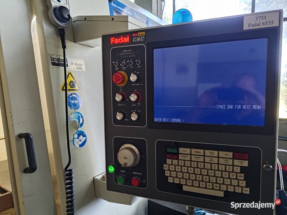 Centrum obróbcze FADAL VMC6535HT mazowieckie Błonie sprzedam