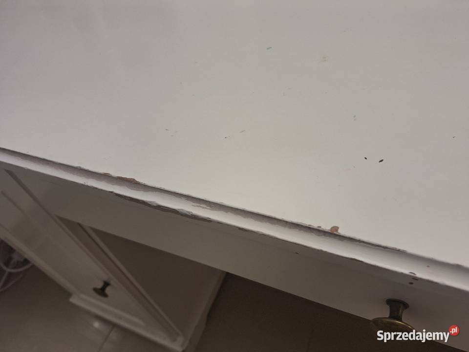 Biurko białe birkeland Ikea
