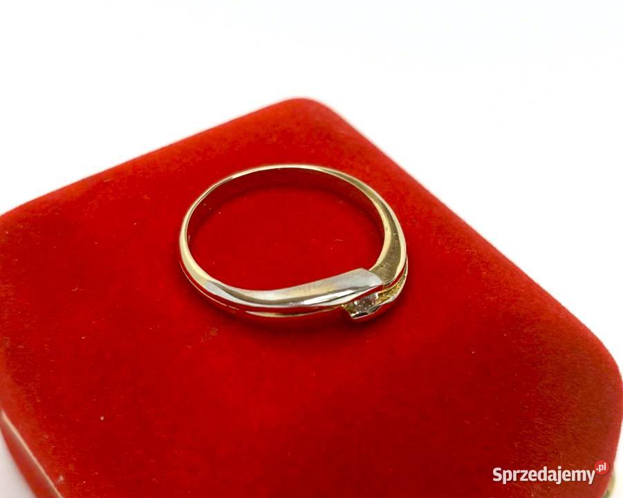 Nowy Złoty Piersćionek pr 585 275g R15