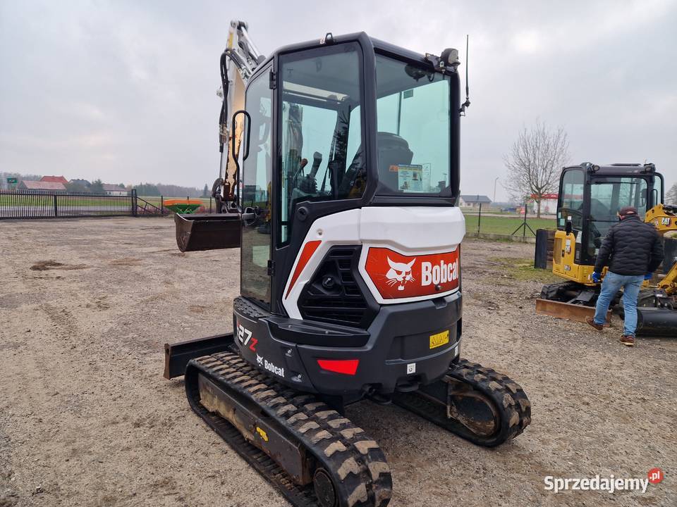 Minikoparka Bobcat E 27 Z 2022r 1300 mtg Ryżki