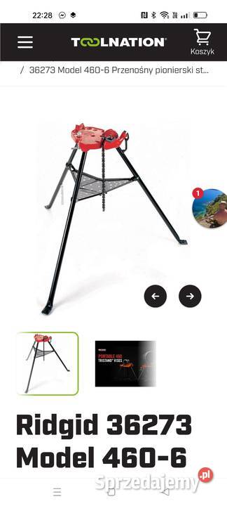 Profesjonalna gwintownica do 4 Ridgid 1224 230V Radziejowice sprzedam