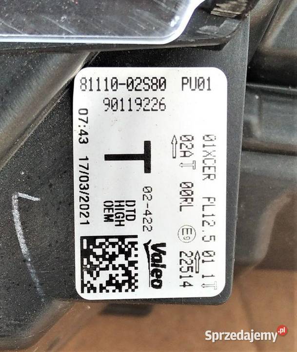 TOYOTA COROLLA E21 FULL LED LAMPA PRZÓD