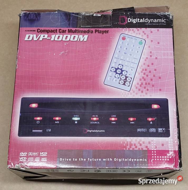 ODTWARZACZ DVP1000M DVD Divx Mpeg4 SVCD VCD CD