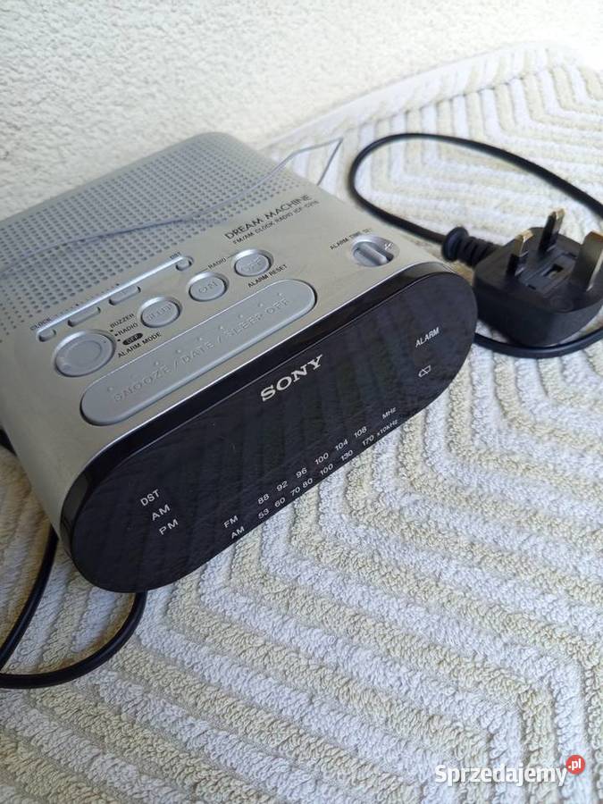 Radiobudzik firmowy Sony ICF C218 Radio AMFM Warszawa