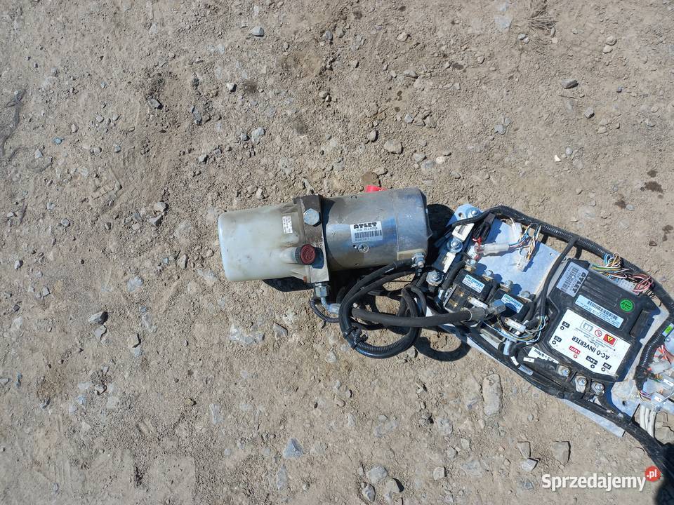Pompa hydrauliczna 24v ze zbiornikiem wywrotu Piaski