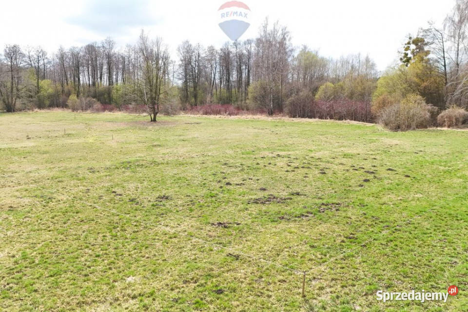 Działka rzeką pow 2842 m2 Budy Zosine WZ 42m