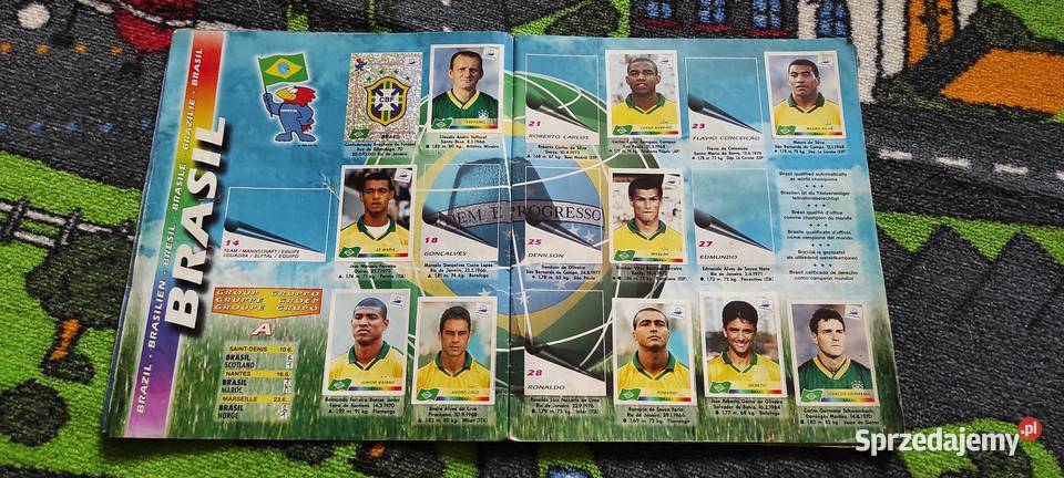 Album Fifa World Cup France 98 Panini Oświęcim