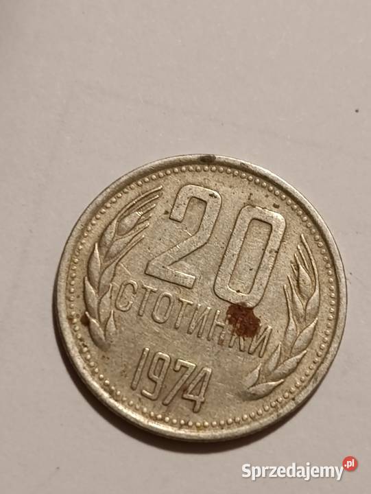 20 stotinek 1974 Bułgaria wielkopolskie sprzedam