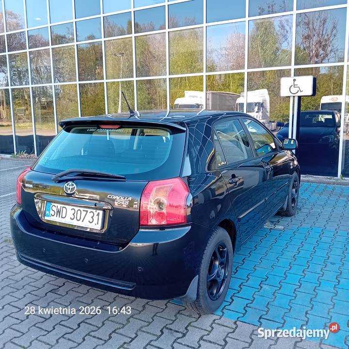 TOYOTA COROLLA E12 14D 2007 isofix