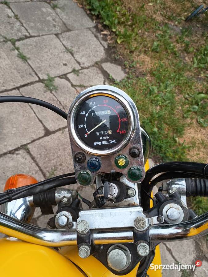 Motor Chopper Rex 125 lubelskie Chełm
