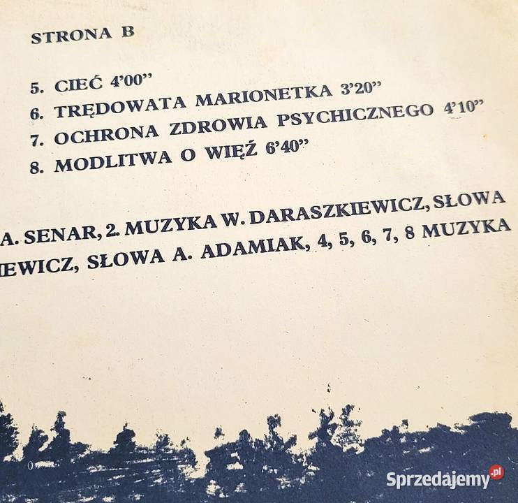Rezerwat płyta winylowa z roku 1984 stan idealny Chełmno sprzedam