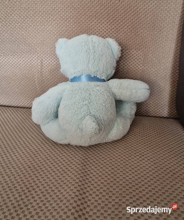 miś misiu misio niebieski maskotka pluszak Kraków