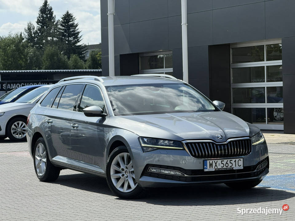 koda Superb 20 TDI 190 SCR 4x4 style dsg canton isofix Tychy