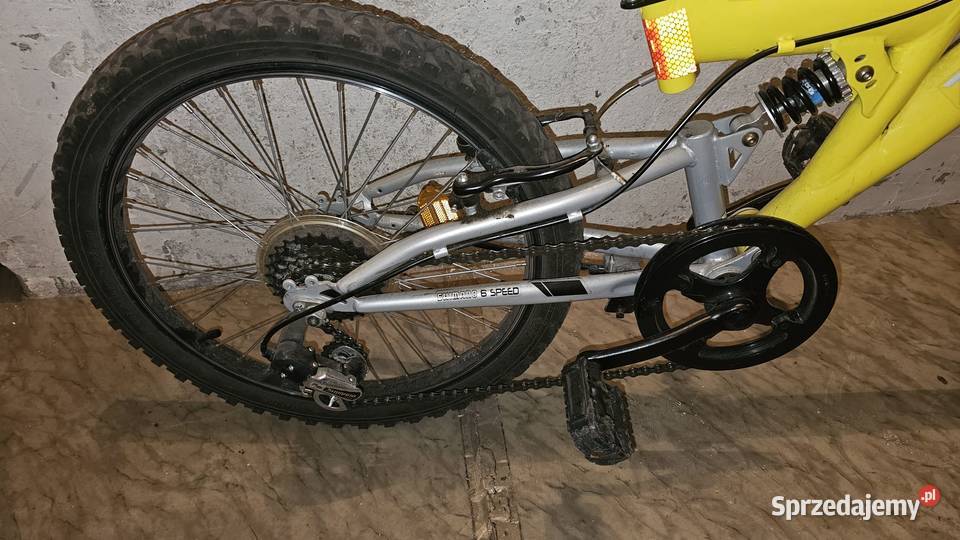 Rower górski Terrain 20 przerzutki amortyzacja Gliwice