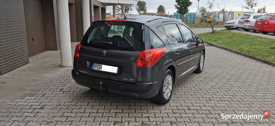 Peugeot 207 SW 2012r 16 90 PANORAMA DACH nowy Poznań