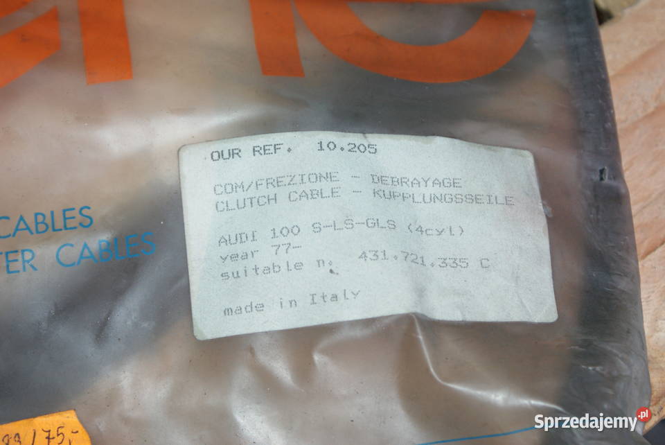 LINKA SPRZĘGŁA AUDI 100 19 20 5cyl 431 721 335 C osobowe Białobrzegi sprzedam