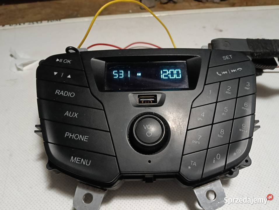 Radio ford Transit custon mazowieckie Drążdżewo Nowe