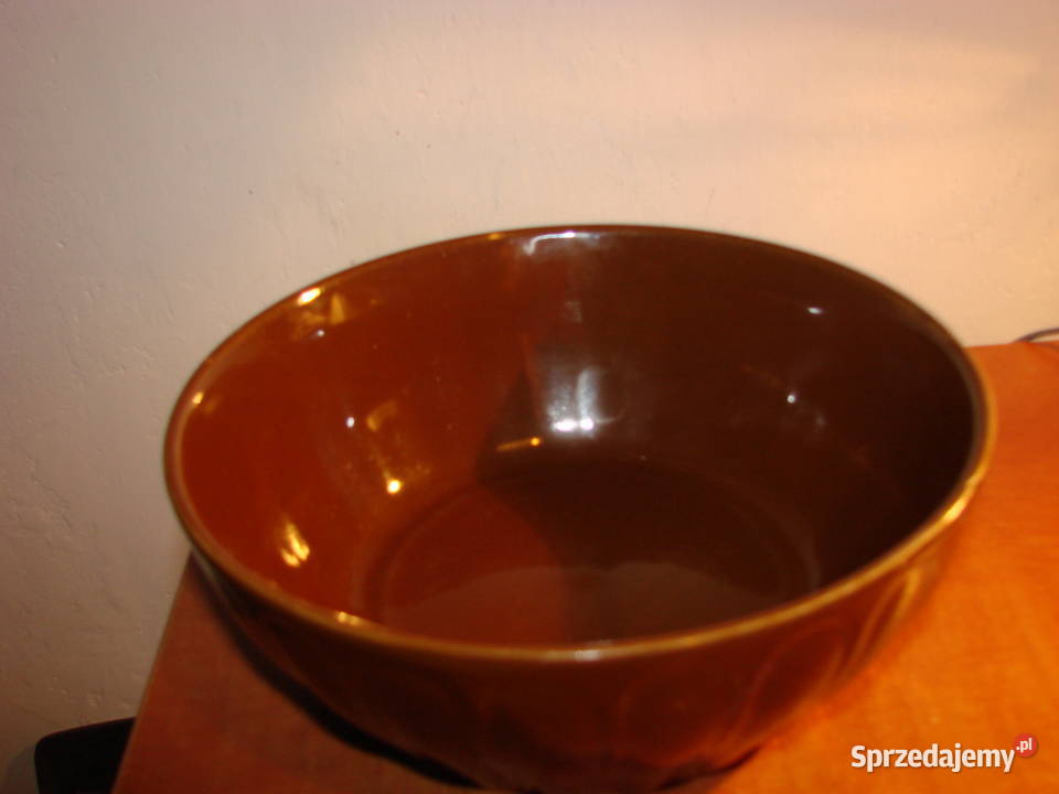 porcelitowa misa PRL pomorskie Pruszcz Gdański