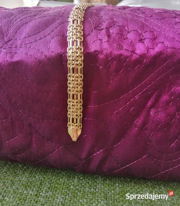 bransoletka damska złoto 585 waga 8g nowa Koszalin