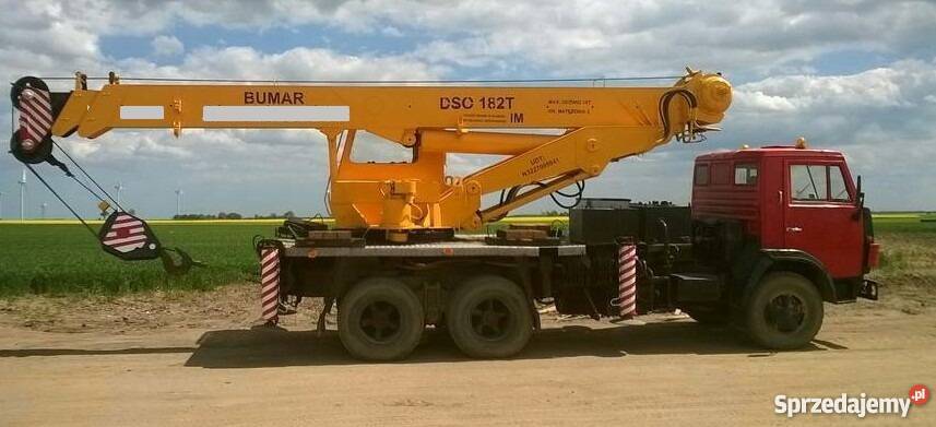 Usługi dźwigowe Wrocław Dźwig 18Ton