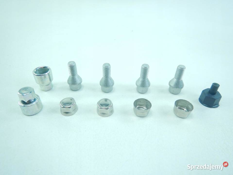 ZESTAW ŚRUBY ZABEZPIECZAJĄCE KOŁA ZŁODZIEJKI