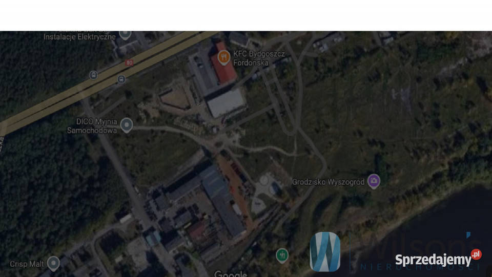 Ogłoszenie grunt Bydgoszcz Fordońska 3689m2 kujawsko-pomorskie