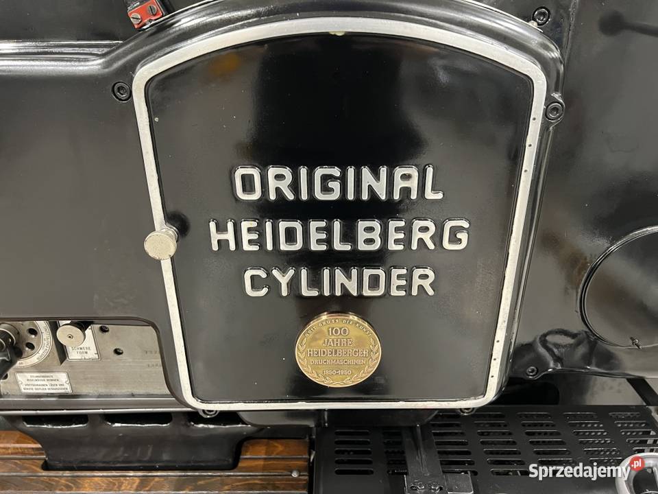 Automat do sztancowania Heidelberg Cylinder S
