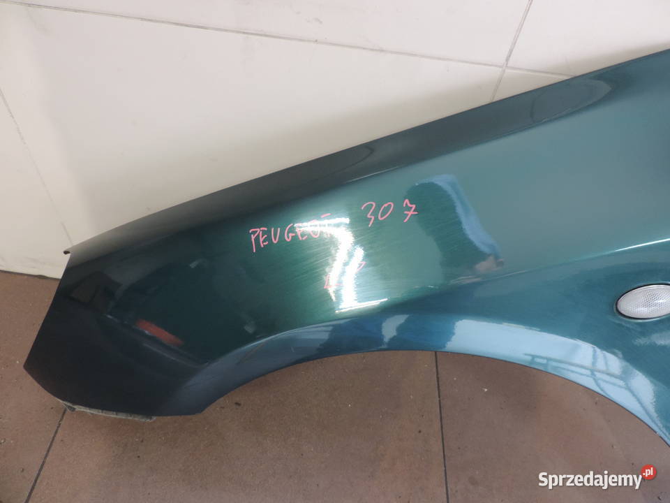 BŁOTNIK LEWY PRZEDNI PEUGEOT 307 KSUD Rok produkcji 2003 Nowy Sącz sprzedam