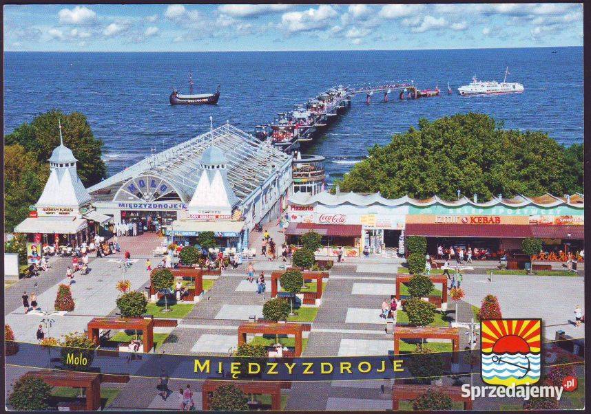 Kart Poczt Międzyzdroje molo 1997 Gliwice