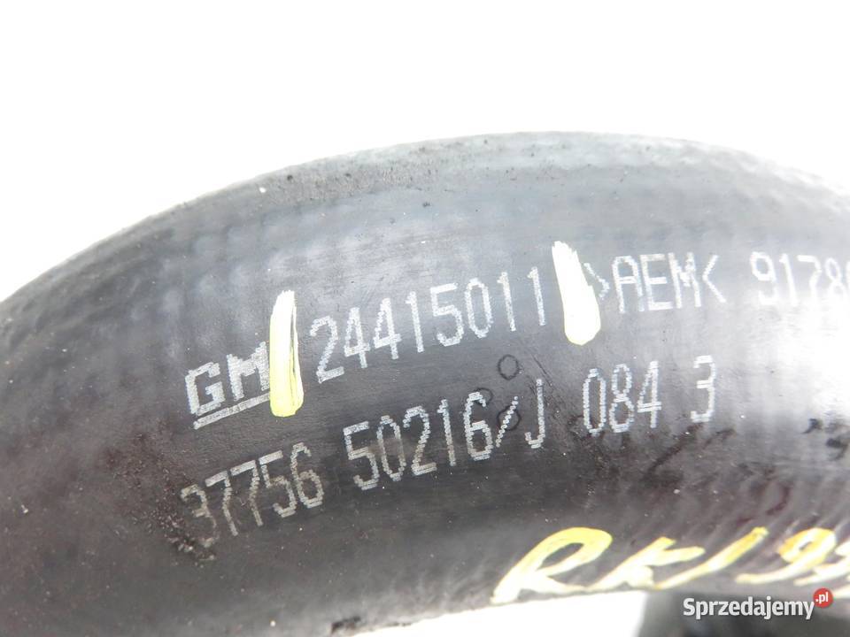 RURA INTERCOOLERA OPEL SIGNUM 22 DTI 24415011 Przewody powietrza małopolskie