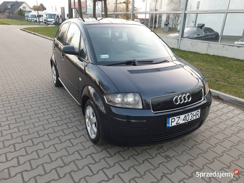 Audi A2 14TDI2000r Klima PodgrzFotele Książka A2 Poznań