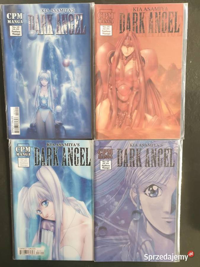 Manga Kia Asamiyas Dark Angel 14 komiksów USA Kultura i Rozrywka pomorskie Gdynia