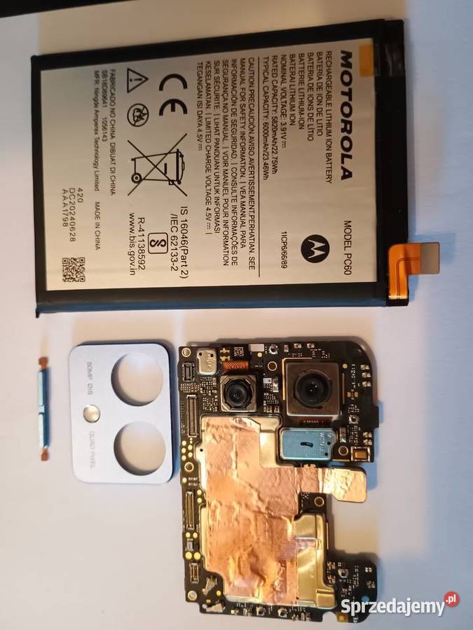 Okazja motorola g54 oryginalna bateria 6000mAh lubelskie