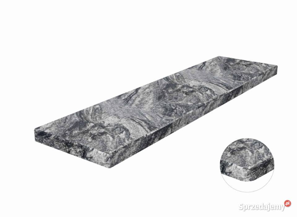 Parapety granitowe kamienne parapet zewnętrzny Stargard