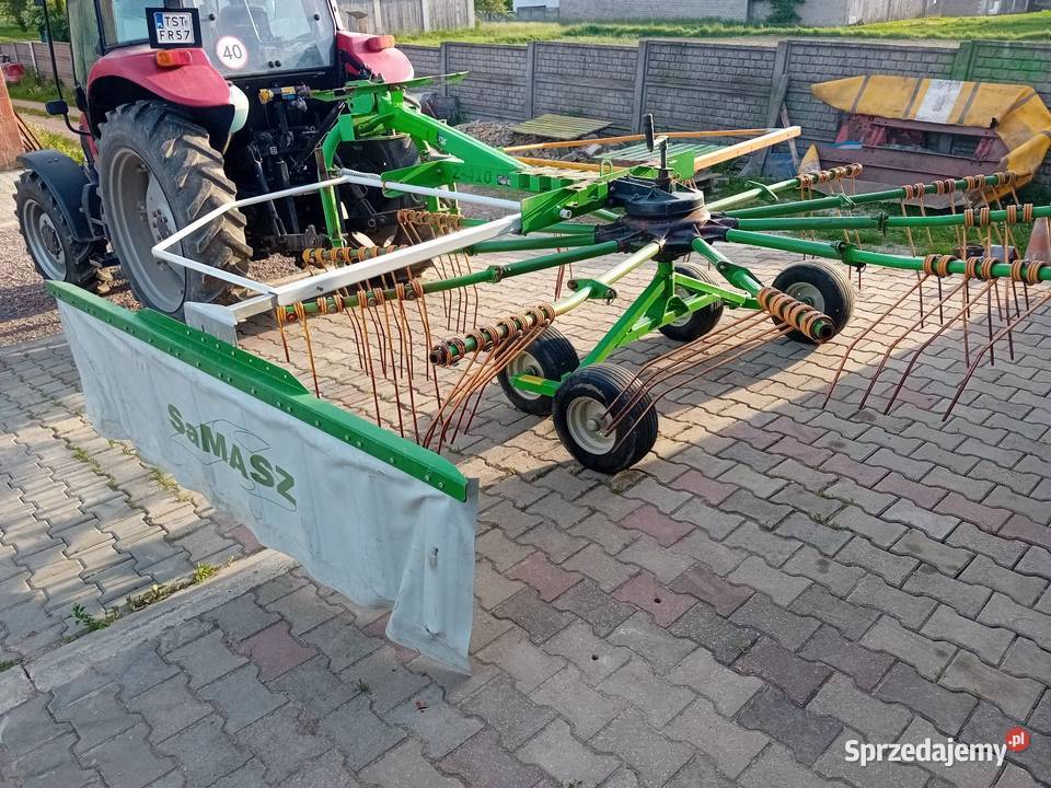 Zgrabiarka karuzelowa samasz 410 m2012r SaMasz Zgrabiarki i przetrząsacze świętokrzyskie Starachowice