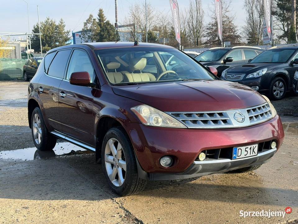 Nissan Murano 35 Benzyna LPG 4x4 Skóra Xenon VAT marża