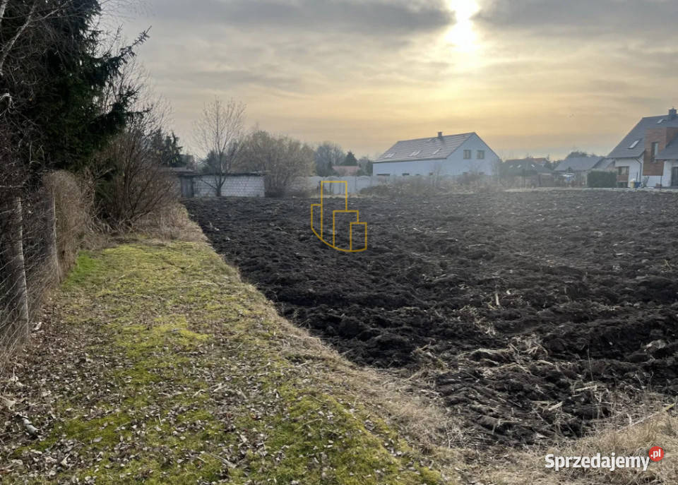 Żerniki Wrocławskie działka budowlana 1305 m2 budowlana
