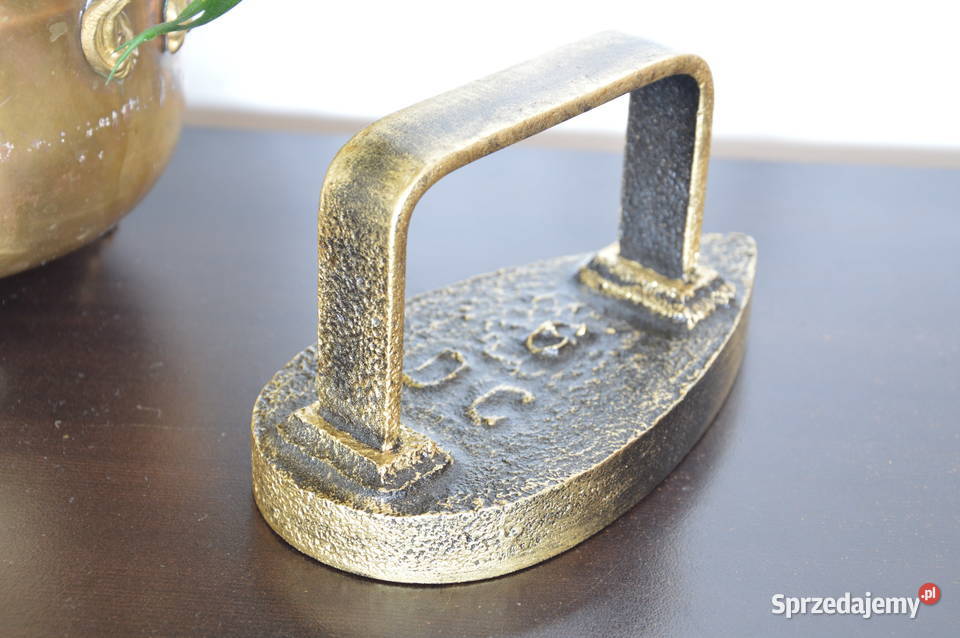 ciekawe ŻELAZKO żeliwne stare francuskie śląskie Jastrzębie-Zdrój