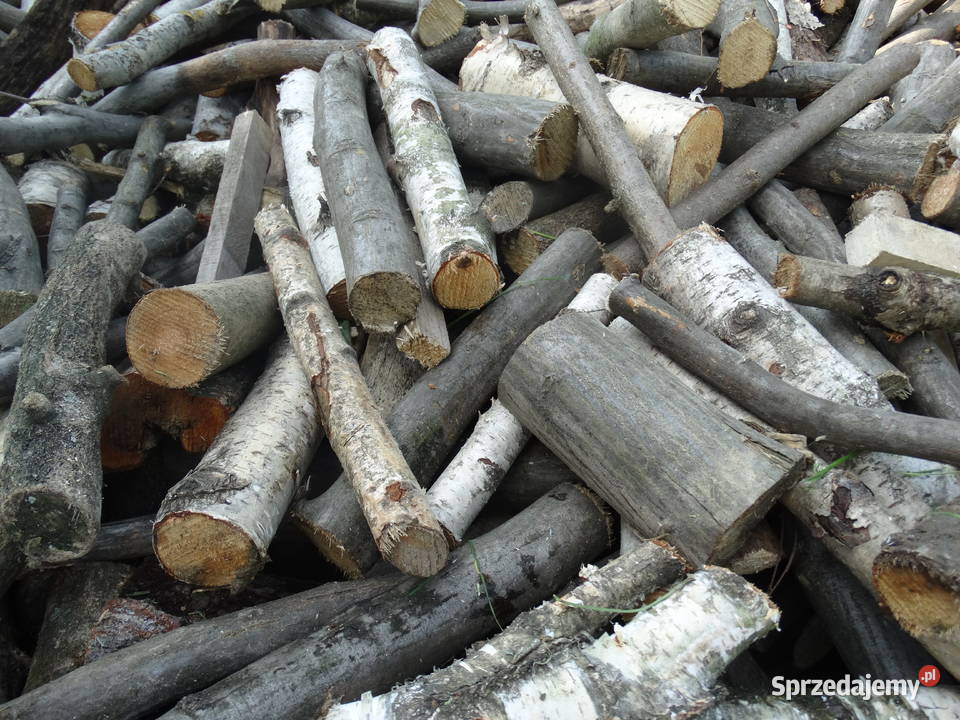 Drewno opałowe konary pocięte dęb grab podkarpackie Brzostek