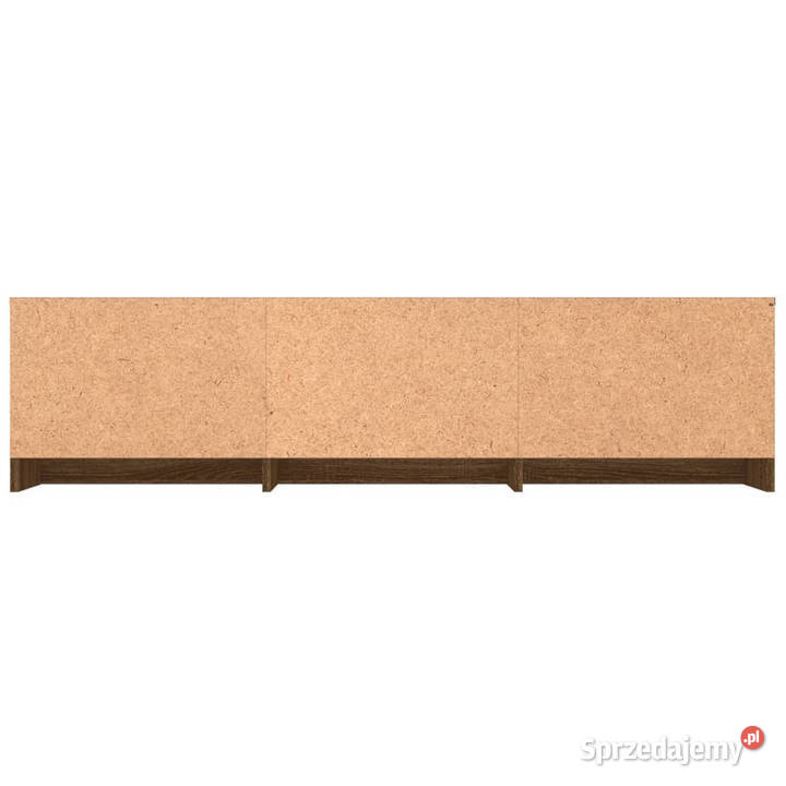 Szafka pod TV brązowy dąb 140x40x355 WM815359 Warszawa