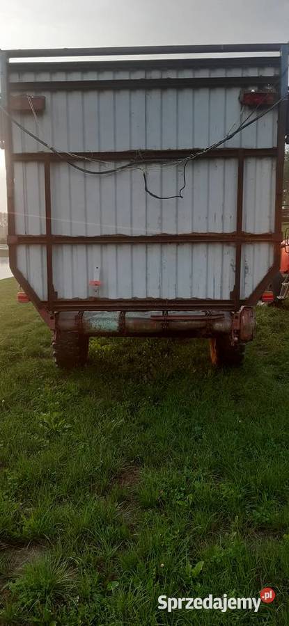 Przyczepa objetosciowa brandys d 47 do trawy sprzedam