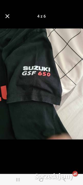 Tishert meski z logo Suzuki Bandit GSF 650 Koszulki i bluzy Gniezno