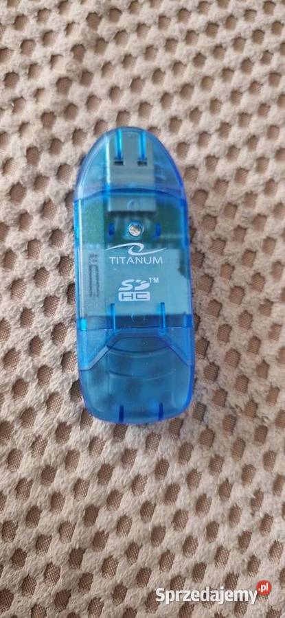 czytnik kart SDHCMicroSDHC Titanum TA101B  Pojemność 2 GB Kraków