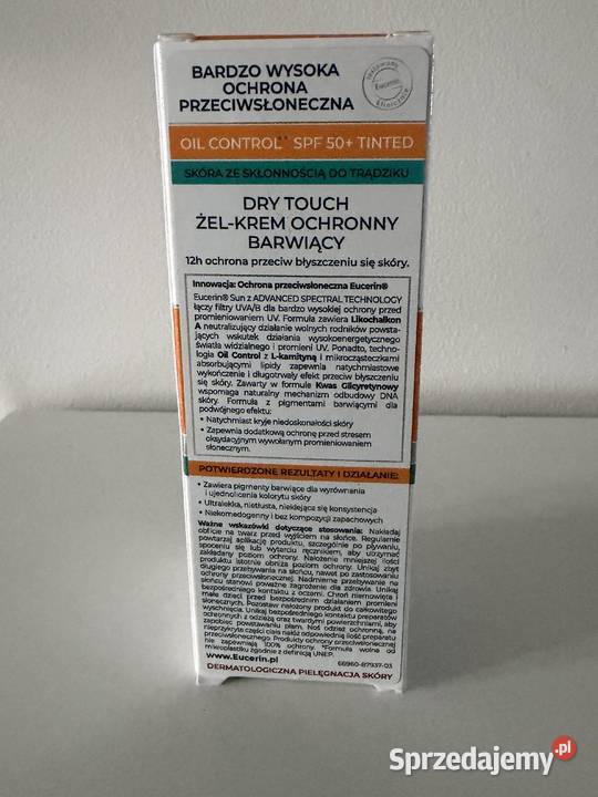 Eucerin Oil Control SPF 50 żelkrem ochronny Dla kobiet Poznań