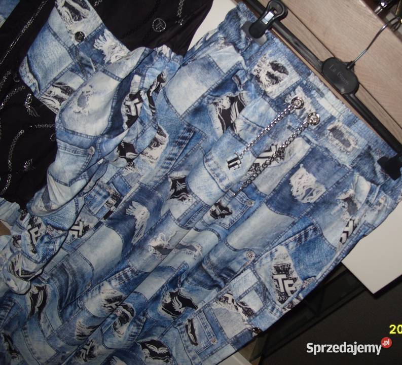 Dres ala jeans TATU spodnie bojówki kurtka Rawicz sprzedam
