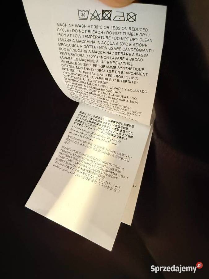 Tshirt OffWhite pasuje na S czarny Warszawa