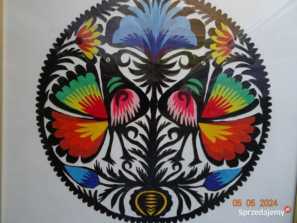 Wycinananki Lowickie Rękodzieło Kraków sprzedam