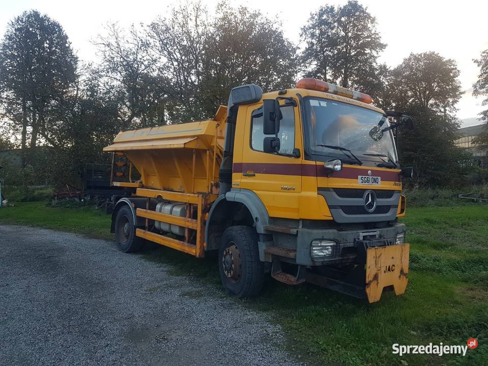 Mercedes Axor 1824 4x4 piaskarka solarka econ Ropczyce