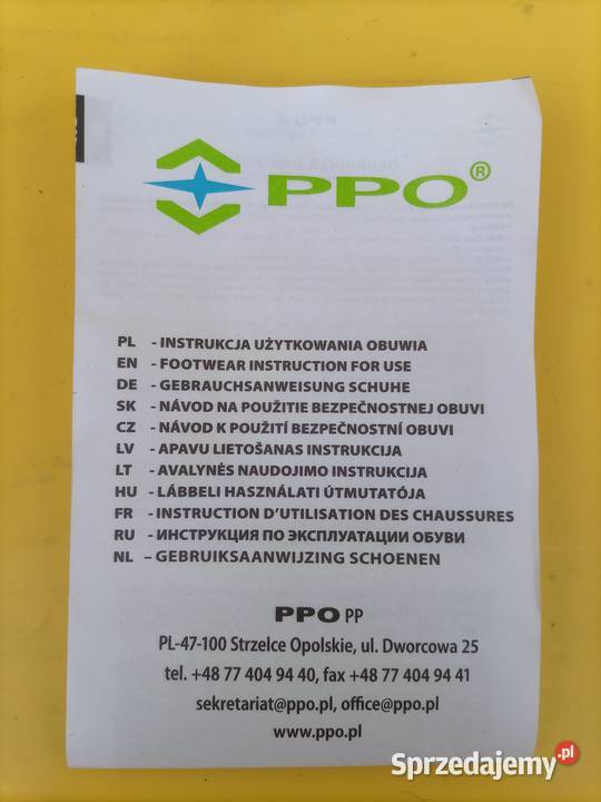 Buty robocze trzewiki pracownicze obuwie Motoryzacja